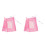 2Pcs Breathable Pink Pet Grooming Bag with Pull Rope for Bath 3