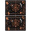 2Pcs Durable PVC Craft Cutting Mat Board Double-Sided Multi Color 6