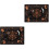 2Pcs Durable PVC Craft Cutting Mat Board Double-Sided Multi Color 4
