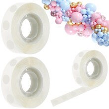 600 PCS Balloon Glue Dots Removable Balloon Sticky Spots Extra Strong Glue