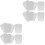 8Pairs Plastic Boot Support for Women Men Reusable Boot Shape Holders 5
