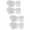 8Pairs Plastic Boot Support for Women Men Reusable Boot Shape Holders 9