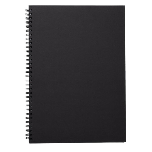 Hawksbill A3 Black Sketchbook Hardcover Spiral