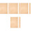 Beige PVC Photography Light Diffuser and Color Correction Sheets 5