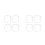 8Pcs Clear Tpu Watch Shells Lightweight Protective Case for Smartwatch 3