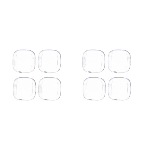 8Pcs Clear Tpu Watch Shells Lightweight Protective Case for Smartwatch 2