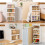 SavvyStor Storage Boxes with Lid 4Tier Plastic Storage Drawers Stacka 5