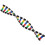 3Pcs Plastic Dna 3D Model Kit for Kids Classroom Science Teaching Tool 1