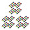 3Pcs Plastic Dna 3D Model Kit for Kids Classroom Science Teaching Tool 9