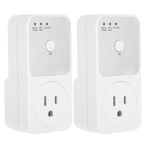 4Pcs Appliance Power Protection Socket Multi Color Voltage Stabilizer 1