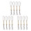 6Pcs Scratch-Resistant Brass Finger Counter for Buddhist Meditation 6
