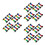 3Pcs Plastic Dna 3D Model Kit for Kids Classroom Science Teaching Tool 6