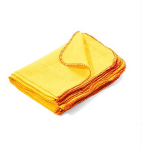 10x Yellow Dusters Cotton Cleaning Cloths Polishing Cloth Dusting Towel Mul