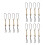 6Pcs Scratch-Resistant Brass Finger Counter for Buddhist Meditation 3