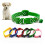 3Pcs Durable Yellow Bell Collar for Small Dogs Adjustable Design 2