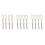6Pcs Scratch-Resistant Brass Finger Counter for Buddhist Meditation 7