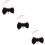 3Pcs Lightweight Pearl Cat Collar Decorative Bowknot Assorted Colors 11
