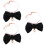 3Pcs Lightweight Pearl Cat Collar Decorative Bowknot Assorted Colors 9