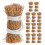 12Pcs Tiny Faux Hay Bales Lightweight Mini Straw for Craft Projects 8