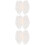 3St Bruids Sluier Haaraccessoires Beige Comfort 8