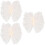 3St Bruids Sluier Haaraccessoires Beige Comfort 7