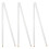 6Pairs White Wood Drumsticks Comfortable Durable Drum Accessories 1