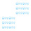 36Pcs Durable Blue Silicone Chopstick Training Rings for Children 4