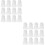 100Pcs Compact Plastic Fire Extinguisher Nozzles Easy Installation 8