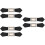 6 Pcs Toggle Buckles Artificial Leather Belt Fasteners 8