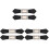 6 Pcs Toggle Buckles Artificial Leather Belt Fasteners 3