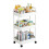 Multibao 3 Tier Storage Trolley Cart on Wheels with Handle Kitchen 1