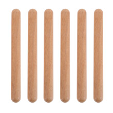 Natural Wood Rhythm Sticks Percussion Claves for Kids Education