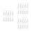30Pcs Compact Transparent Spray Bottles for Perfume Makeup and Plants 3
