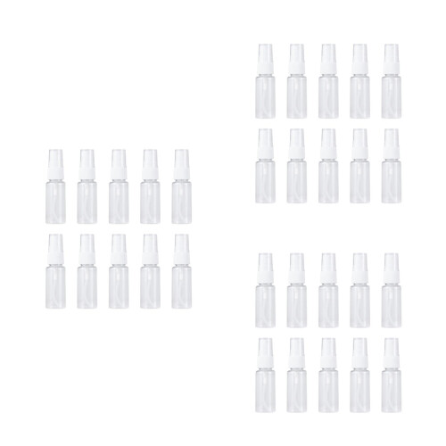 30Pcs Compact Transparent Spray Bottles for Perfume Makeup and Plants 2