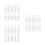 30Pcs Compact Transparent Spray Bottles for Perfume Makeup and Plants 4
