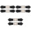 6 Pcs Toggle Buckles Artificial Leather Belt Fasteners 4