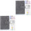 2Pcs Money Saving Binder Budget Journal Lightweight Office Use 3