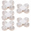 250St Witte Papieren Chocolade Compartimenten Met Creatief Design 9