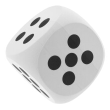 Witte Foam Giant Dice Educatief Gezellig Thuis Spel