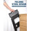 HOUSE DAY Folding Step Stool 16 inch 40cm Black Durable Plastic Stool 5