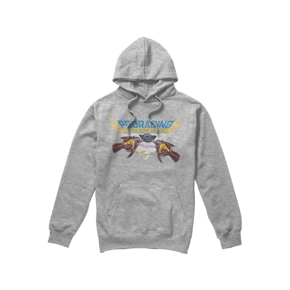Star Wars (Xxl, Sport Heather) Mens Racer Anakin Skywalker Hoodie Multicoloured