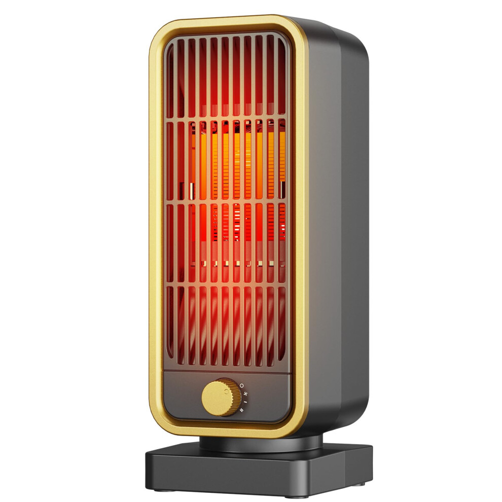 Ddhtsal Portable Mini Electric Heater 900W Energy Efficient Quiet Space He