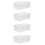 4Pcs Transparent Bread Storage Box PP Fresh Keep Container for Kitchen 8