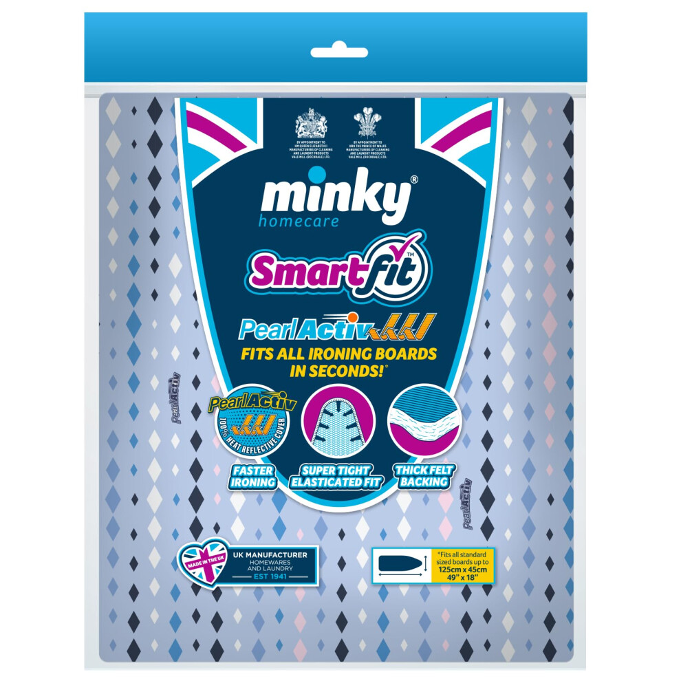 Minky Smartfit Pearl Activ Ironing Board Cover