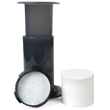 Bake Choice 500-Count Replacement Paper Filters - Round Disposable Coffee Filters Paper Compatible with Aeropress Coffee Makers