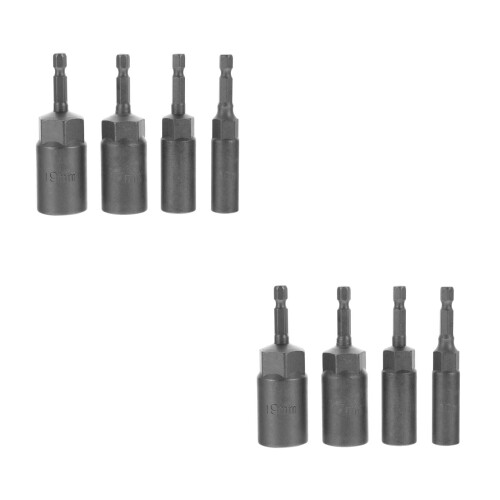 8St Stevige Socket Bits Set Voor Boormachine En Klussen 2