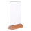 2St Acryl Menu Displayhouder Transparant Voor Restaurant En Bruiloft 1