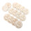 2Sets Beige Commemoratieve Baby Maandelijkse Groeikaarten Props 2