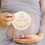 2Sets Beige Commemoratieve Baby Maandelijkse Groeikaarten Props 5
