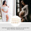 2Sets Beige Commemoratieve Baby Maandelijkse Groeikaarten Props 9